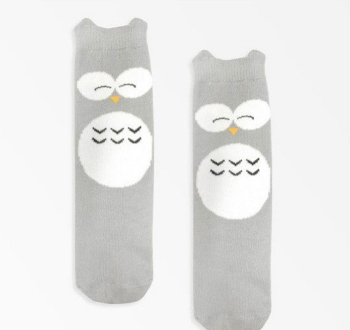 Anti-slip Knee High Socks Kids Baby Socks